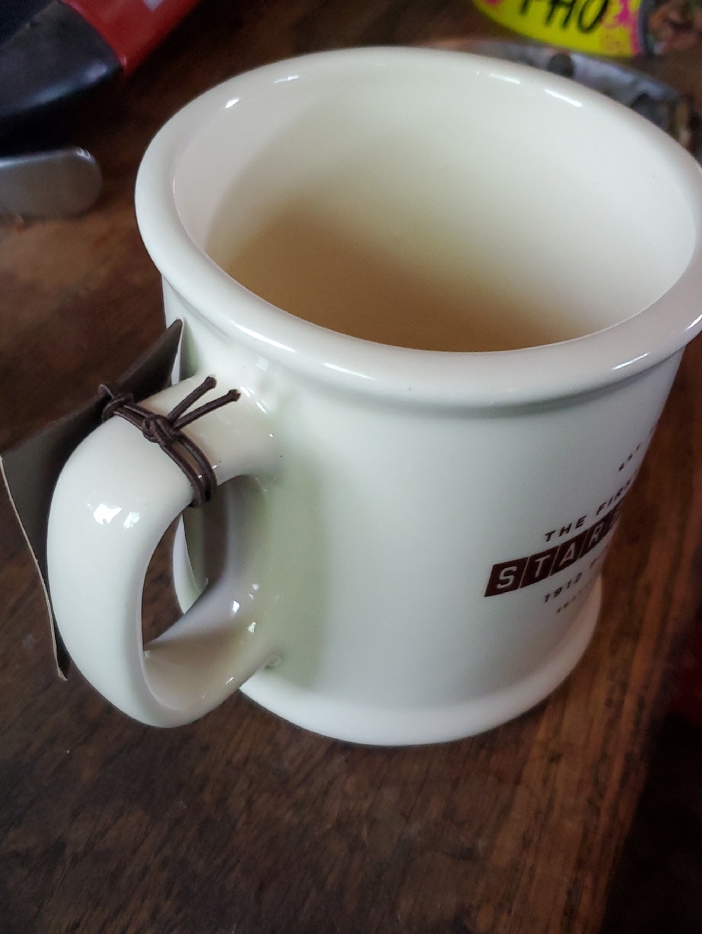 Starbucks Ceramic Mug in Cream with Melusine the Siren Emblem and Pike Place Mar - Picture 4 of 12